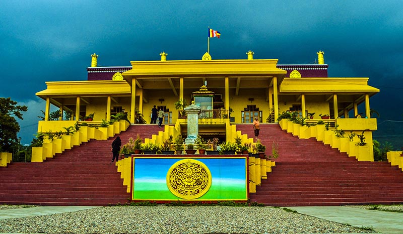 Blessings at Dalai Lama Temple & Monastery Visits